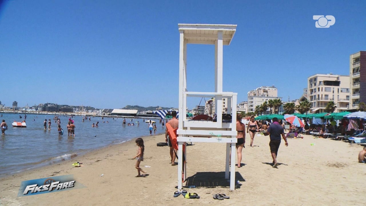 Vëzhgimi i Fiks Fare nga Velipoja në Vlorë! Stacione plazhi pa vrojtues, pa mjete dhe pa kulla. Shkelet ligji, rrezikojnë pushuesit