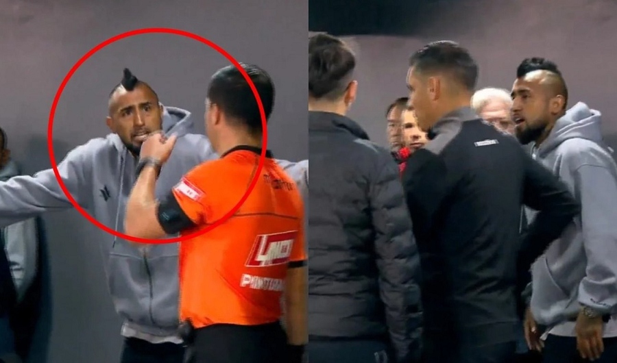 Vidal godet arbitrin në tunelin e stadiumit, tani rrezikon pezullimin ekzemplar