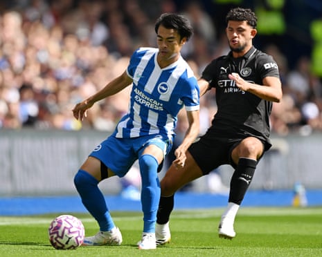 VIDEO/ Gruda ndëshkon Manchester Cityn, i jep fitoren Brightonit me një gol në fund