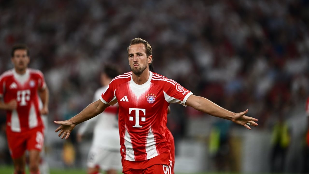 Video/ Kane fillon të “mësohet” me trofe, sulmuesi anglez tund rrjetën në triumfit e Bayern-it në Superkupën e Gjermanis, shënon edhe Diaz