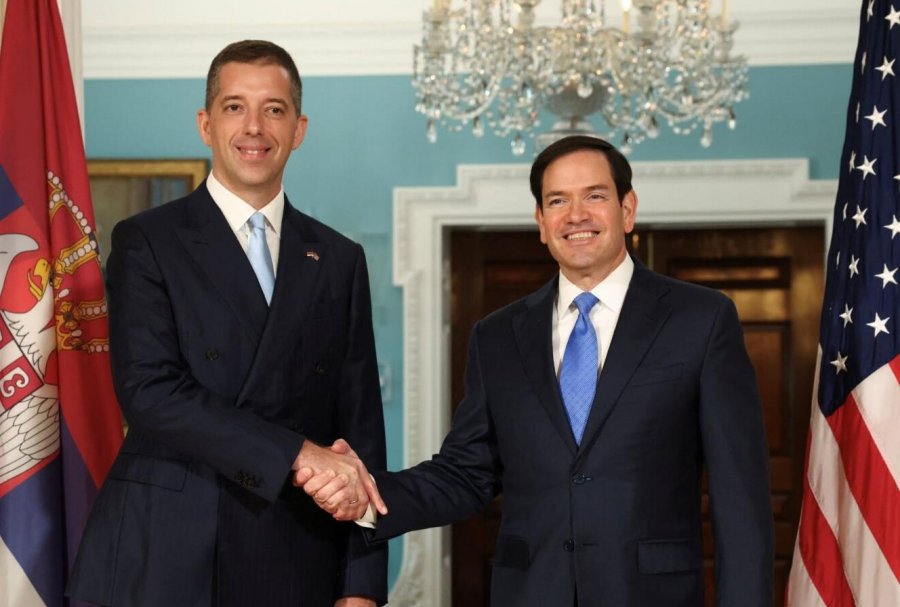 VIDEO/ Ministri i Jashtëm serb takim në Uashington me sekretarin Marco Rubio
