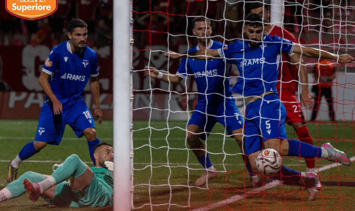 VIDEO/ Partizanit i mjafton një autogol, merr tri pikët e para ndaj ekipit debutues të Superiores. Gjyqtarja bëhet protagoniste