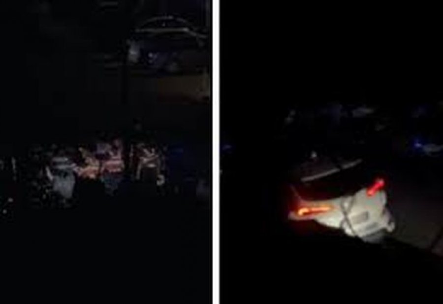 VIDEO/ Publikohen pamjet e para të përplasjes me armë mes policisë me dy grabitësve, ja çfarë ndodhi në Sukth