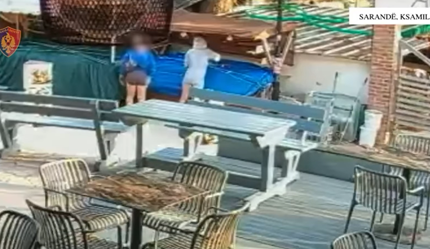 VIDEO / Turistet italiane kapen ‘mat’ duke vjedhur në Ksamil, Policia publikon pamjet