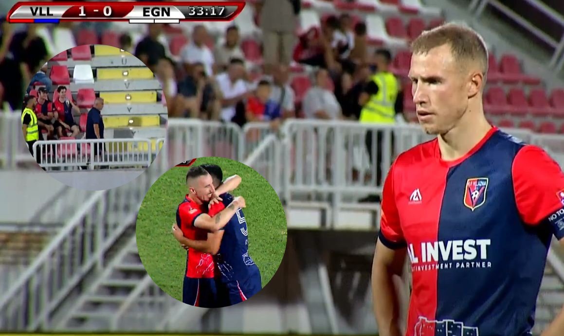 (VIDEO) Vllaznia-Egnatia, mbyllet pjesa e parë e mbushur me emocione, tension, i kuq dhe penallti e gabuar