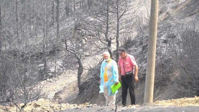 Vihet nën kontroll situata në Gramsh/ Të gjitha vatrat janë fikur, banorët kthehen në banesat e tyre