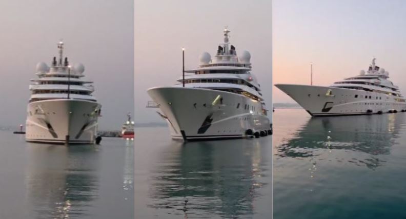 Vjen në portin e Durrësit pronari i ekipit anglez Manchester City me një nga jahtet me të mëdhenjë në botë