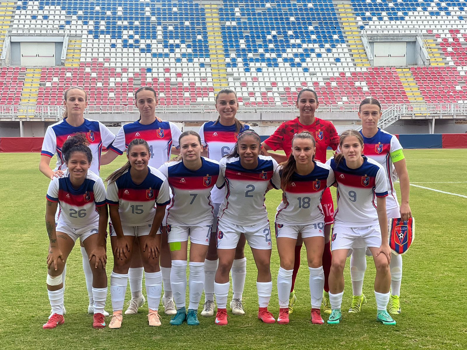 Vllaznia fiton 3-1 ndaj Racing Union, vazhdon rrugëtimin në Europë