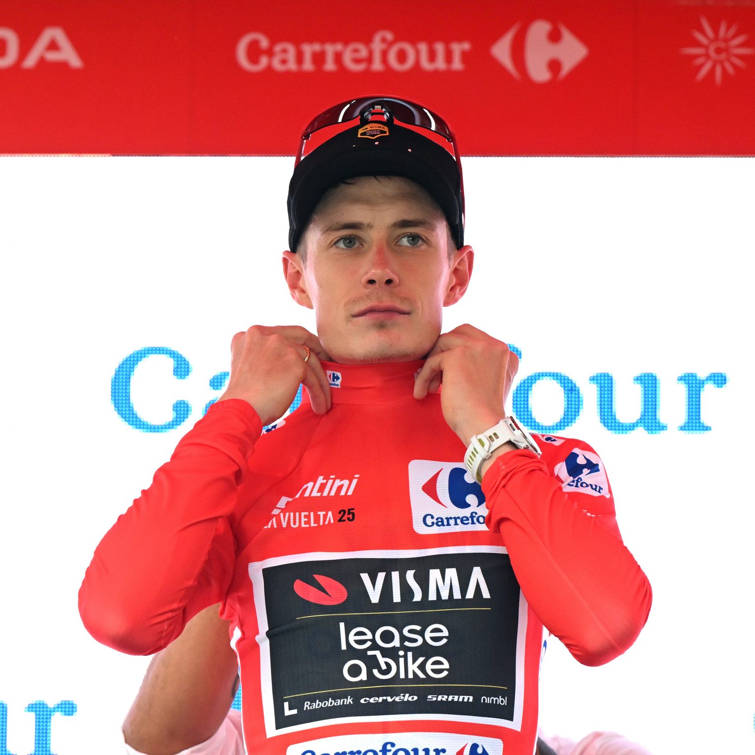 Vuelta e Spanjës/ Etapa ekipore fitohet nga UAE, Vingegard fanella e kuqe