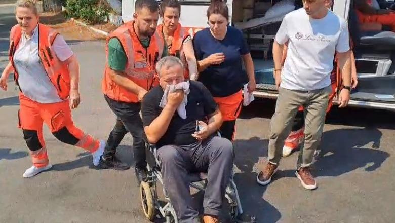 Zjarret në Delvinë, nënkryetari i Bashkisë përfundon në spital