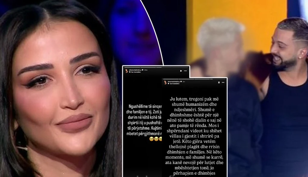 Aksidenti që i mori jetën vëllait të Gjestit, reagon Xheneta: Mos i shpërndani videot, tregoni humanizëm