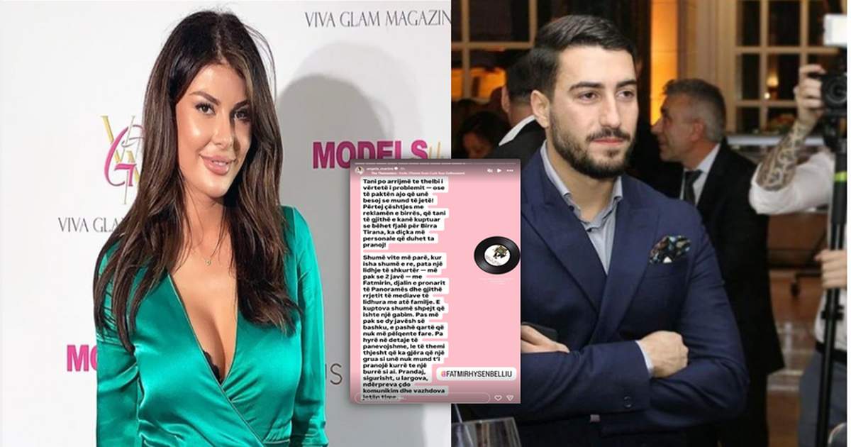 Angela Martini shpërthen ndaj Fatmir Hysenbelliut: Kisha lidhje me të, e lashë pas 2 javësh