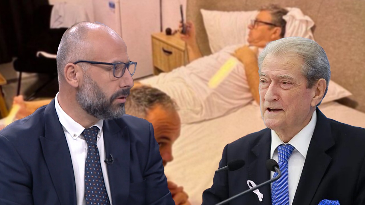 Berisha publikoi foton e Vangjush Dako me telefon në qeli, Basha: Nuk ishte reale, e bërë me inteligjencë artificiale