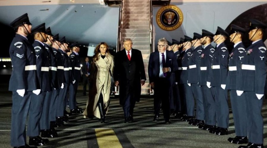 “Blindohet” Londra/ Trump vizitë dy ditore, do të takohet me Mbretin Charles III dhe kryeministrin Starmer
