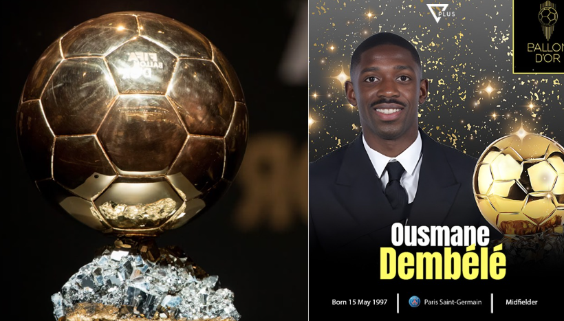 Dembele mposht Lamine Jamal dhe “rrëmben” trofeun “Topi i Artë”