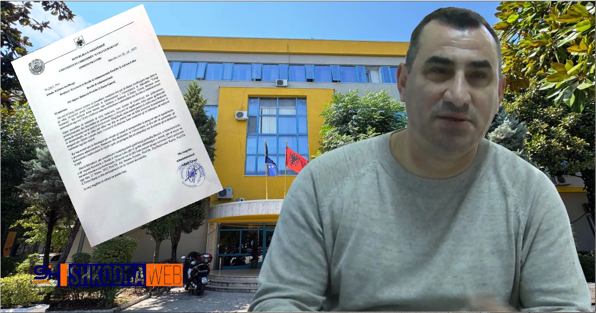 DOKUMENTI – Jep dorëheqjen nga detyra administratori i Universitetit “Luigj Gurakuqi” Admir Uruçi….