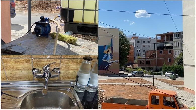 “E blejmë për të pirë e për t’u larë”/ Thatësirë dhe defekte, krizë për ujë në qytetin e Kukësit reagojnë banorët