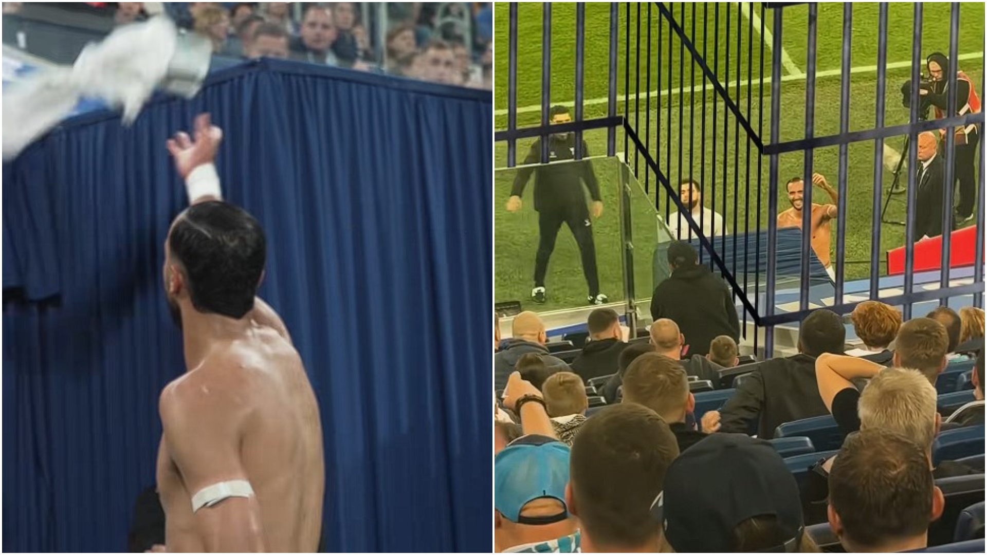 E pabesueshme! Ia dha fanellën tifozit, pasi u përjashtua me të kuq. VAR-i anulon gjithçka, skena surreale…. (video)