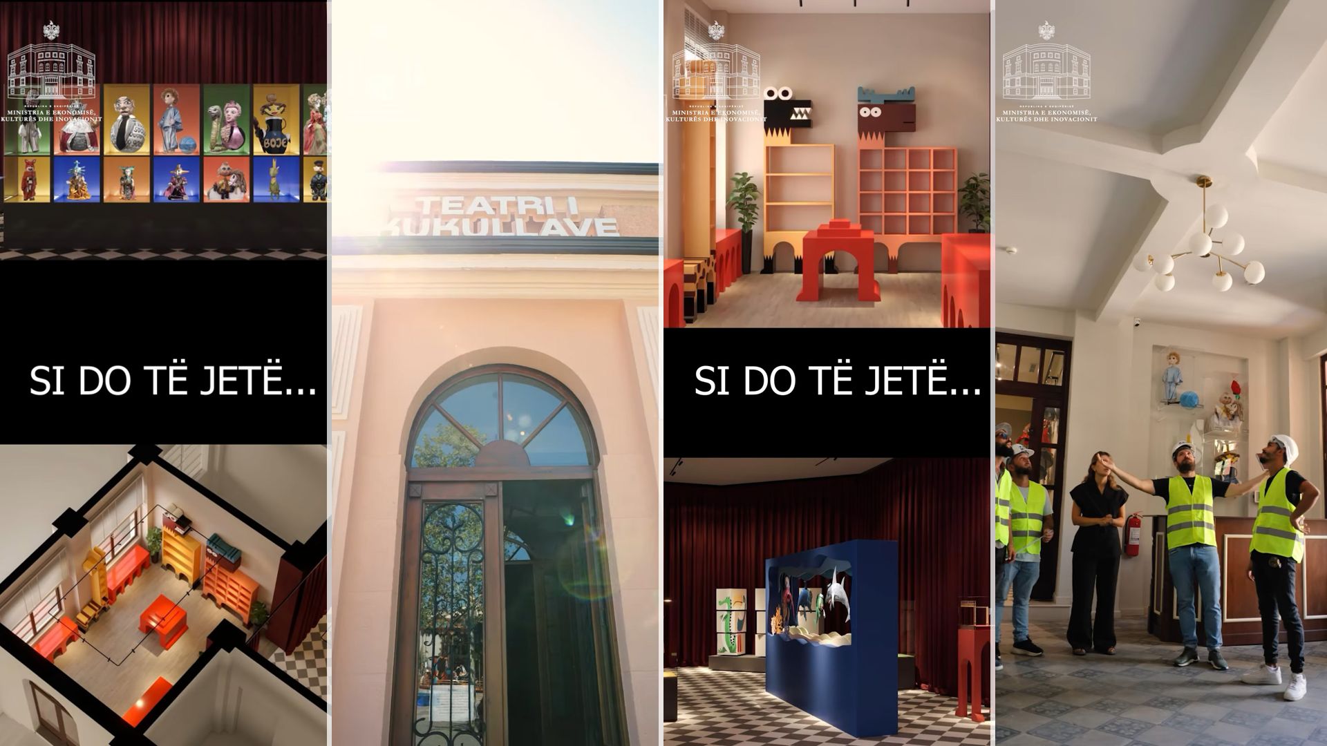 Ekspozitorë, kënd suveniresh dhe instalacione artistike në Teatrin e Kukullave, Gonxhja: Mbi 120 shfaqje gjatë këtij viti