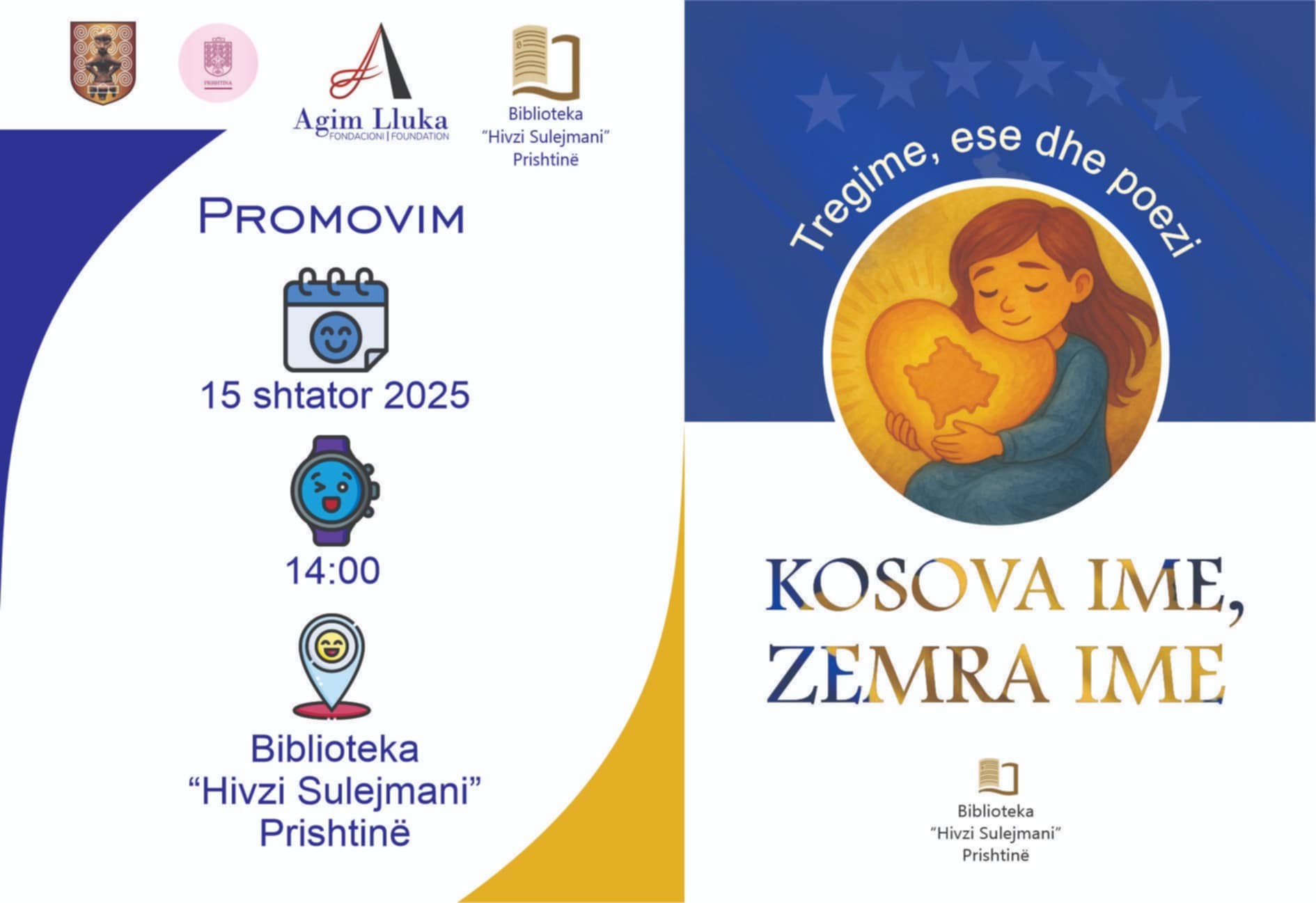 Esetë më të bukura nga konkursi “Kosova ime, zemra ime” përmblidhen në një libër që promovohet të hënën