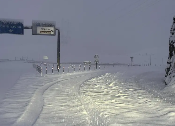 Europa ftohet ndjeshëm, Zvicra zbardhet nga dëbora