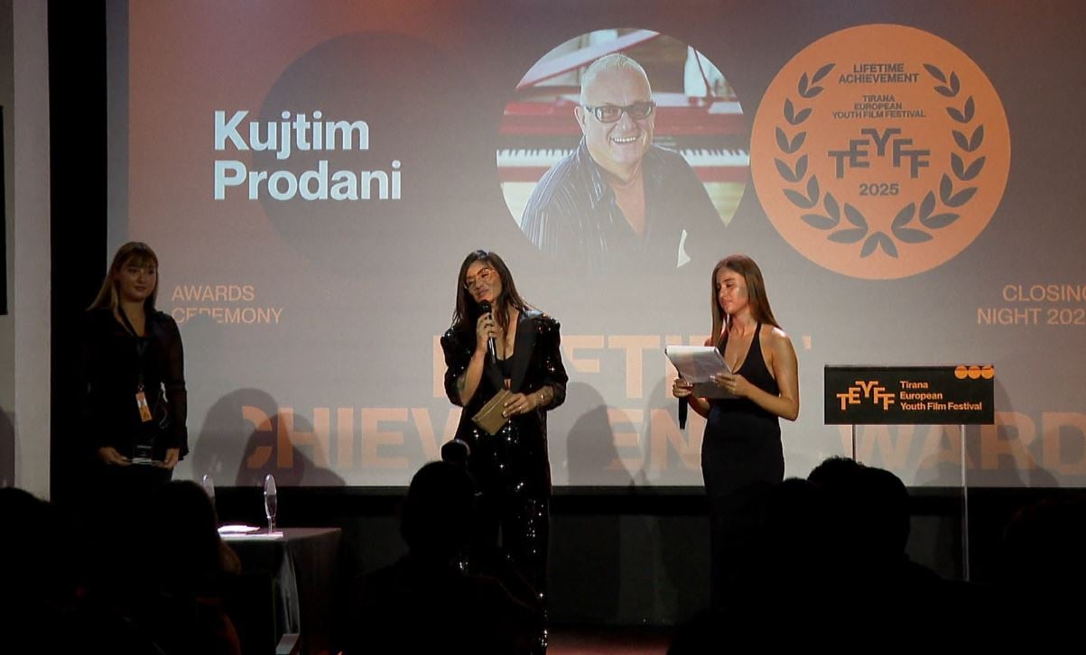 Festivali Europian i Filmit për të rinj/ Kompozitori i ndjerë Kujtim Prodani nderohet me çmimin special të mirënjohjes