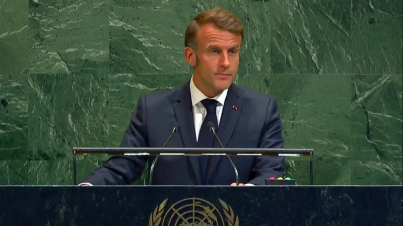 Franca njeh zyrtarisht shtetin e Palestinës, Macron konfirmon vendimin në OKB