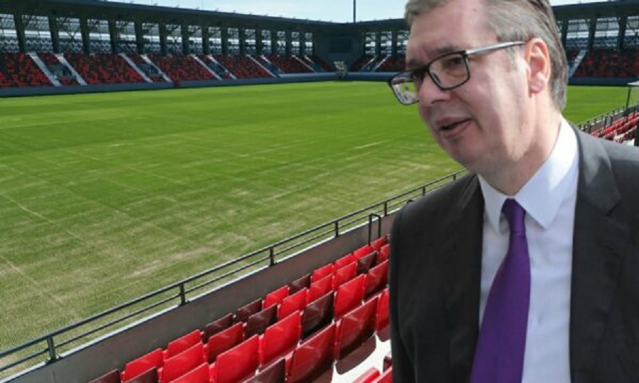 Frika nga përplasjet, Vuçiç degdis ndeshjen ndaj Shqipërisë në një stadium 8 mijë vendesh