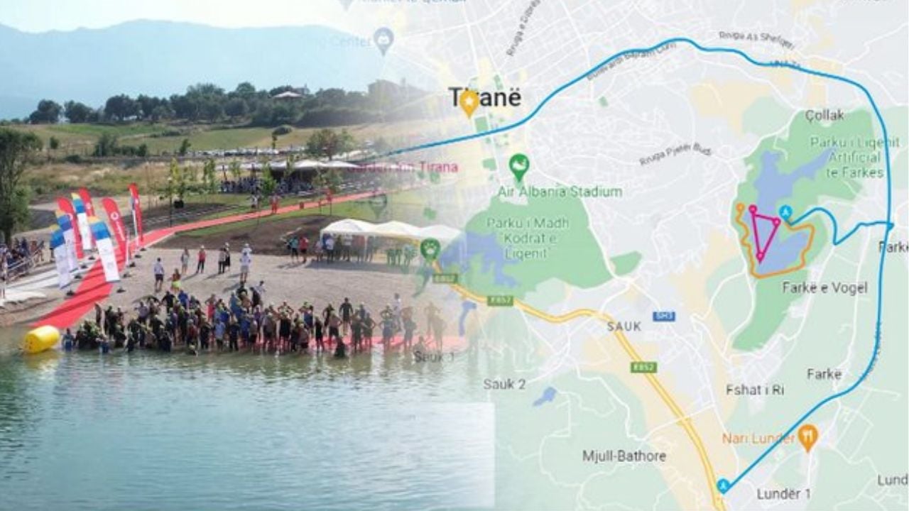 Gara “Triathlon” në Tiranë, ja rrugët që bllokohen të Dielën në kryeqytet