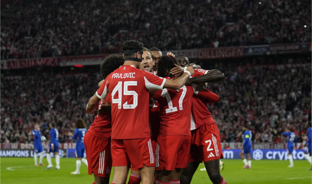 Gjimshiti pëson goleadë nga kampionët e Europës, Bajerni shumë i fortë për Çelsin