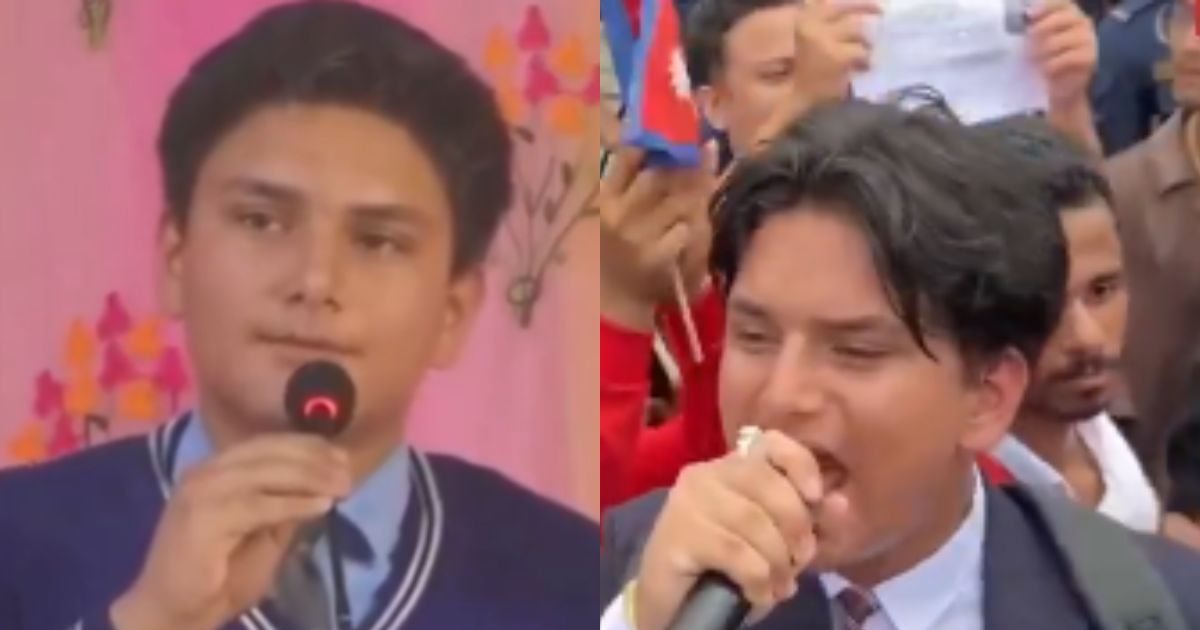 “Jai Nepal” i vuri flakën internetit/ Ky është 16-vjeçari që po udhëheq protestat e Gen Z në Nepal (FOTO-VIDEO)