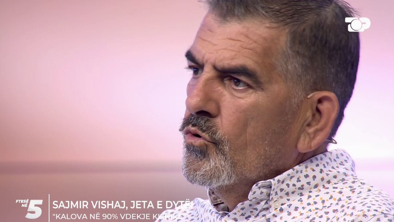 “Kalova vdekje klinike”/ Sajmir Vishaj rrëfen ‘jetën e dytë’ në ‘Ftesë në 5’: Në Itali arrita thuajse i vdekur, më operuan me robot