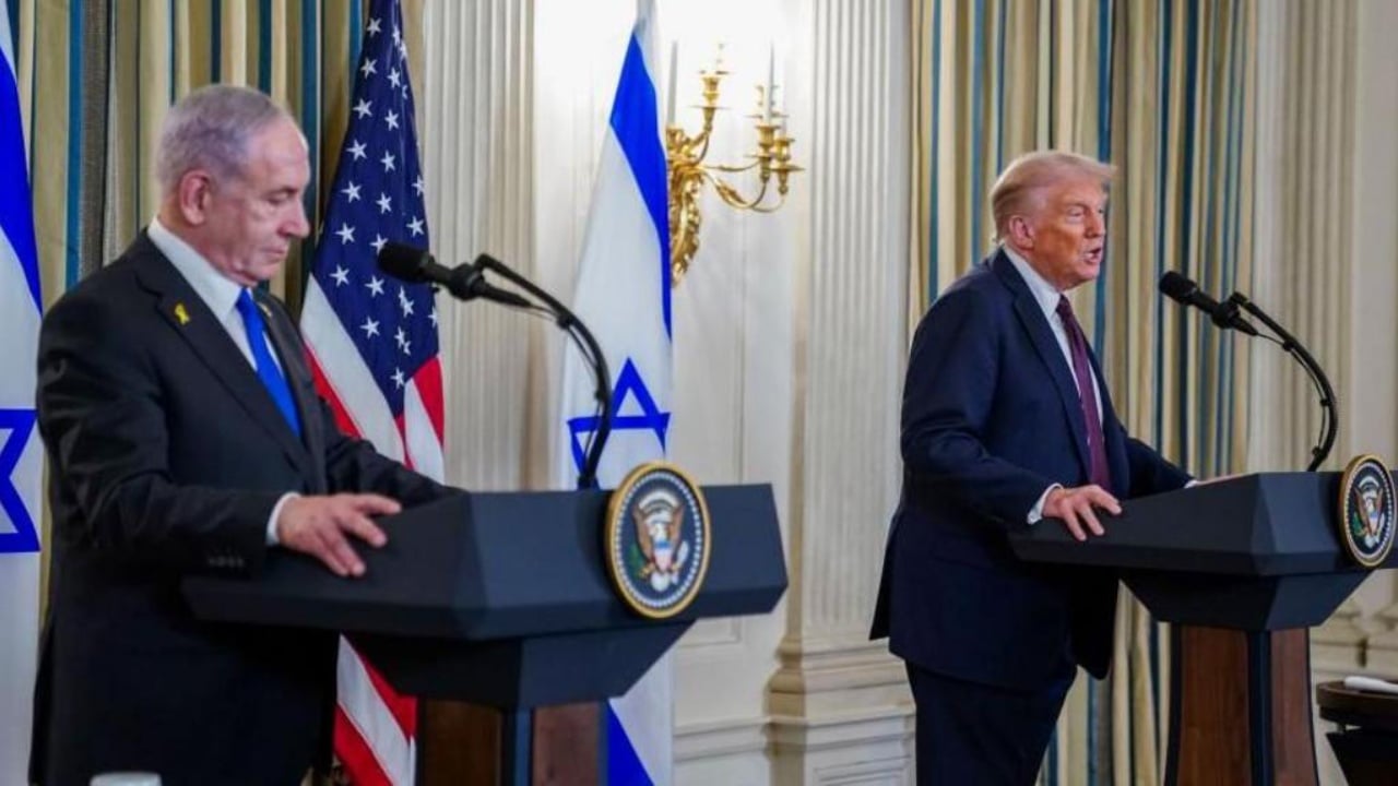 Konferenca me Netanyahun, Trump: Vendet myslimane janë zotuar të demilitarizojnë Gazën, trupat e pengjeve do të kthehen menjëherë
