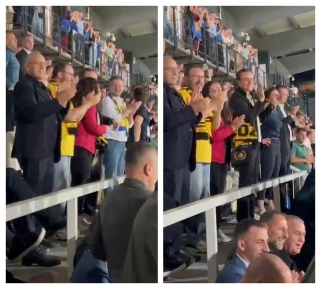 Kosova shënon 2 gola ndaj Suedisë/ Kurti dhe Osmani përqafohen nga gëzimi