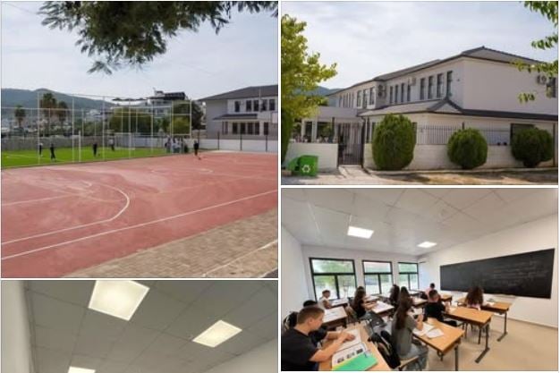 Kryeministri Rama publikon pamjet e shkollës së re në Ksamil: E rilindur dhe me standarde bashkëkohore