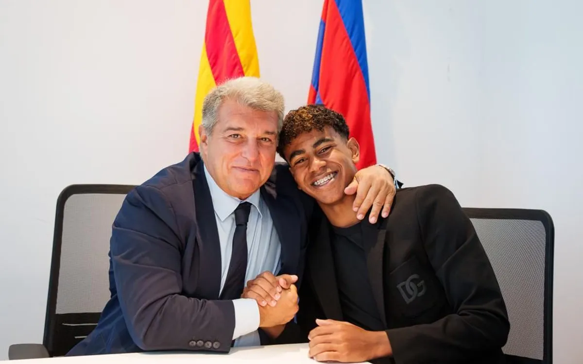 Laporta “hesht” babain e Yamal me tone të buta pas deklaratës së bujshme!