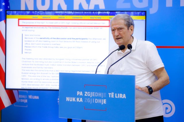 “Lidhjet e errëta s’janë vetëm me Dorian Duçkën”, Berisha: FBI, Kongresi dhe Senati të ndihmojnë në dosjen McGonigal