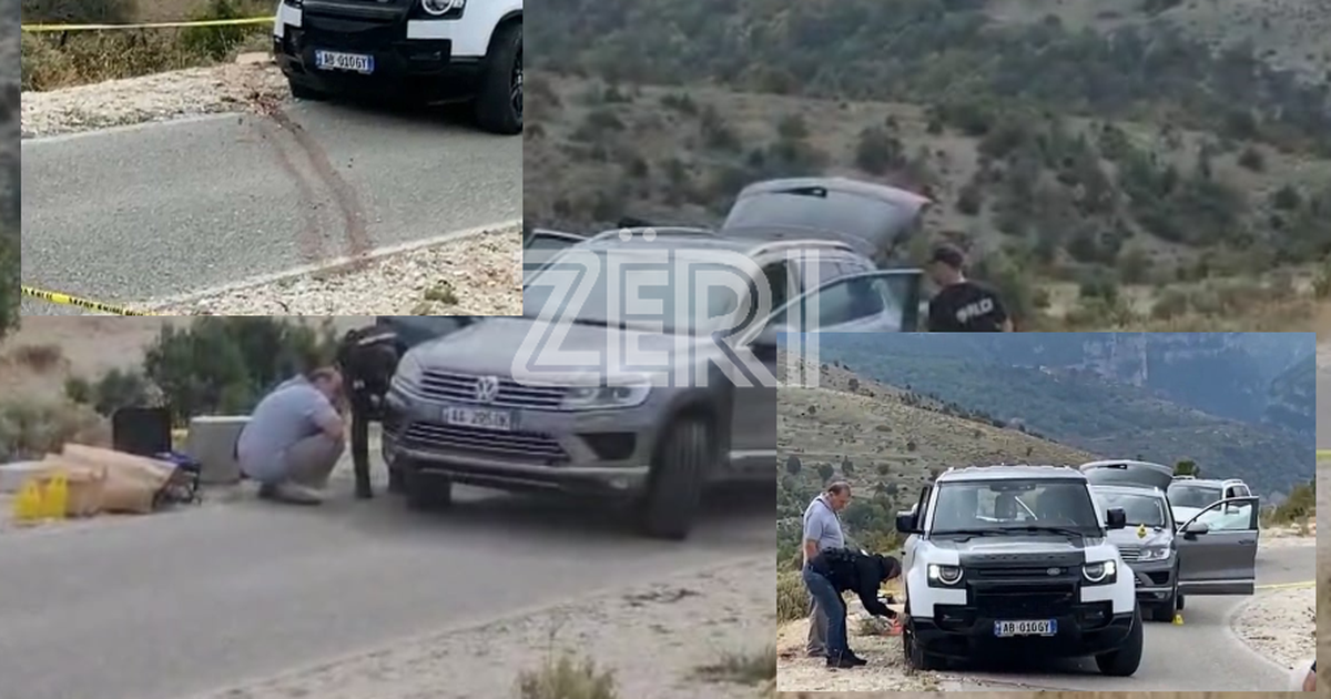 Makina në mes të rrugës dhe njolla gjaku, zbulohen pamjet nga vendngjarja: Trupi i biznesmenit italian u gjet…