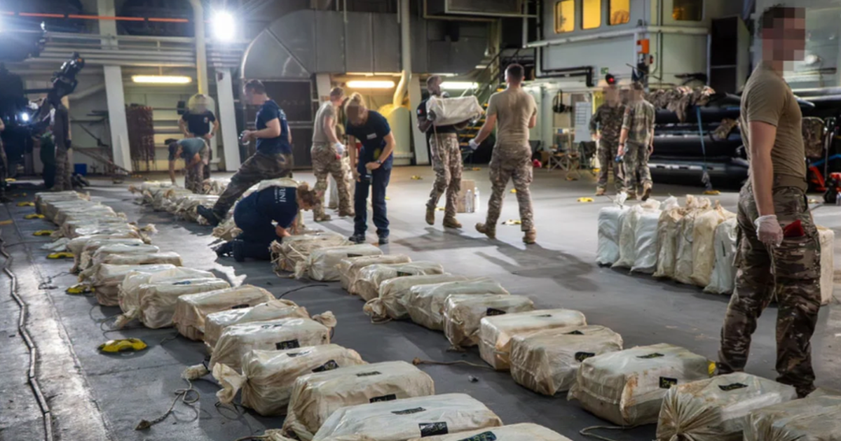 Marina franceze sekuestron gati 10 ton kokainë, me vlerë mbi 500 mln euro