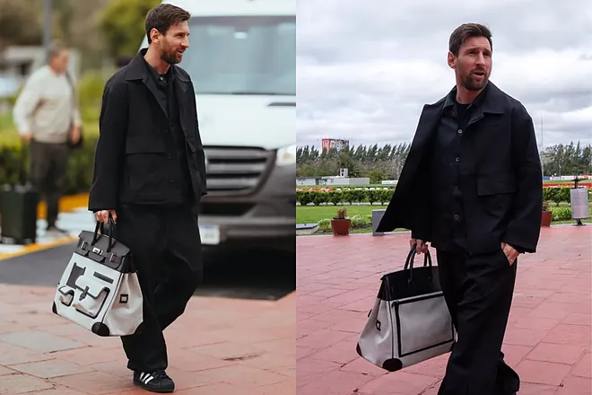 Messi surprizon me çantën ekskluzive 100 mijë USD, zbarkon si “model” në përgatitjet e Argjentinës