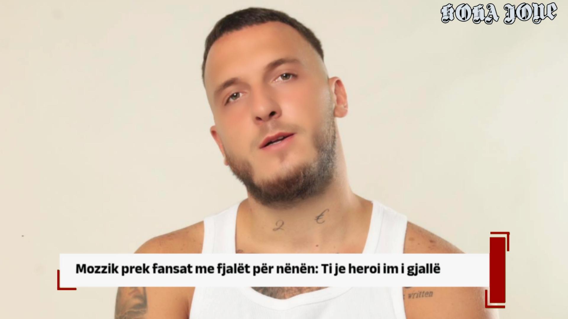 Mozzik prek fansat me fjalët për nënën: Ti je heroi im i gjallë