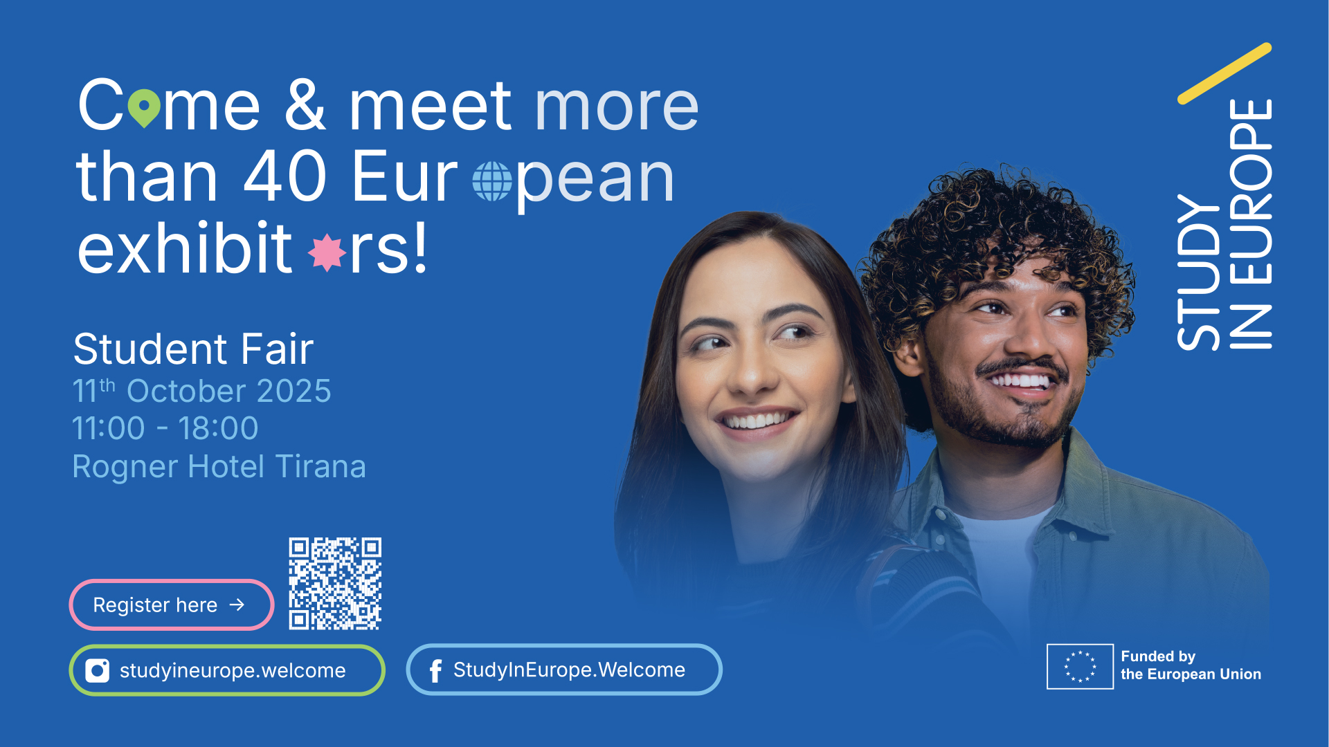 Njihuni me mundësitë e arsimit të lartë europian në Tiranë!