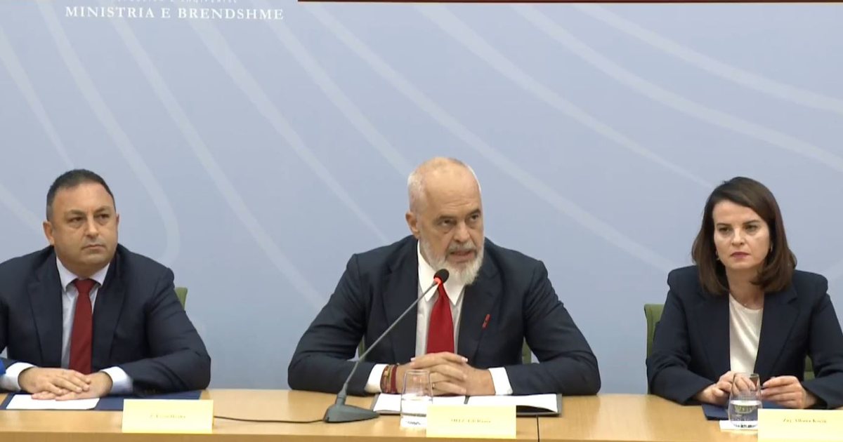 Për herë të parë një grua, Rama prezanton Koçiun në krye të Ministrisë së Brendshme: Historike