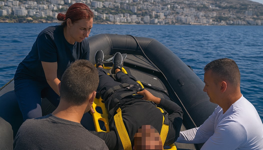 Plagosen 3 persona nga përplasja e 2 mjeteve turistike, transportohen në spital