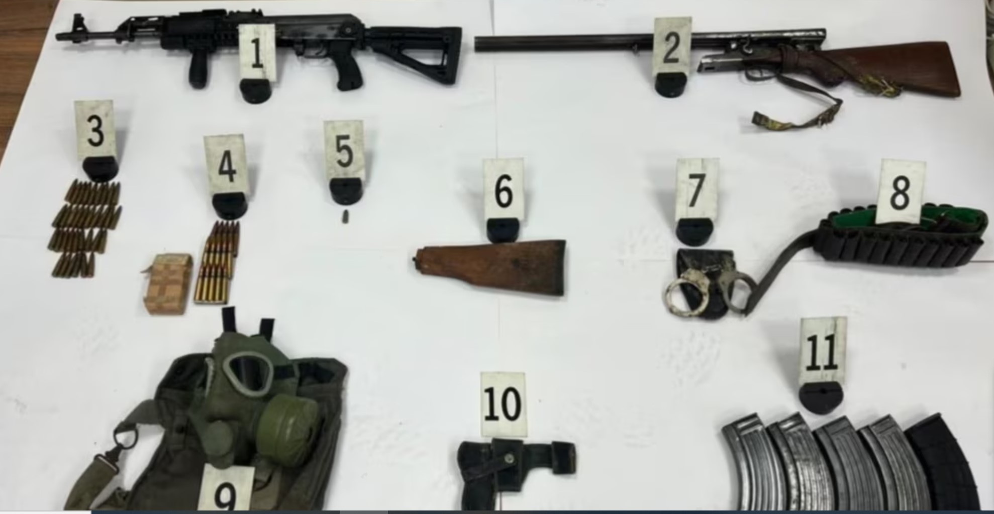 Policia gjen armë e municione në Mitrovicë të Veriut