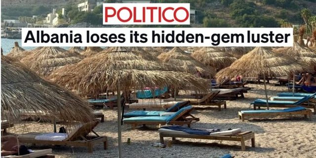 Politico: Shqipëria humbet shkëlqimin e saj si një perlë e fshehur