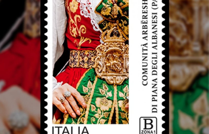 Posta Italiane i kushton një pullë postare Horës së Arbëreshërve
