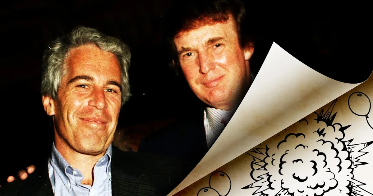 Presidenti e mohoi, publikohet letra ‘e pahijshme’ e ditëlindjes që Trump i dërgoi Jeffrey Epstein