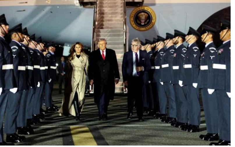 Presidenti i SHBA Donald Trump dhe Melanie, vizitë shtetërore në Britaninë e Madhe (FOTO)