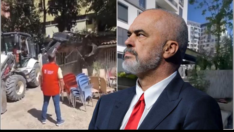 Radhën e kanë karriget pas heqjes së çadrave të lokaleve/Rama: Bëni durim, do ketë…